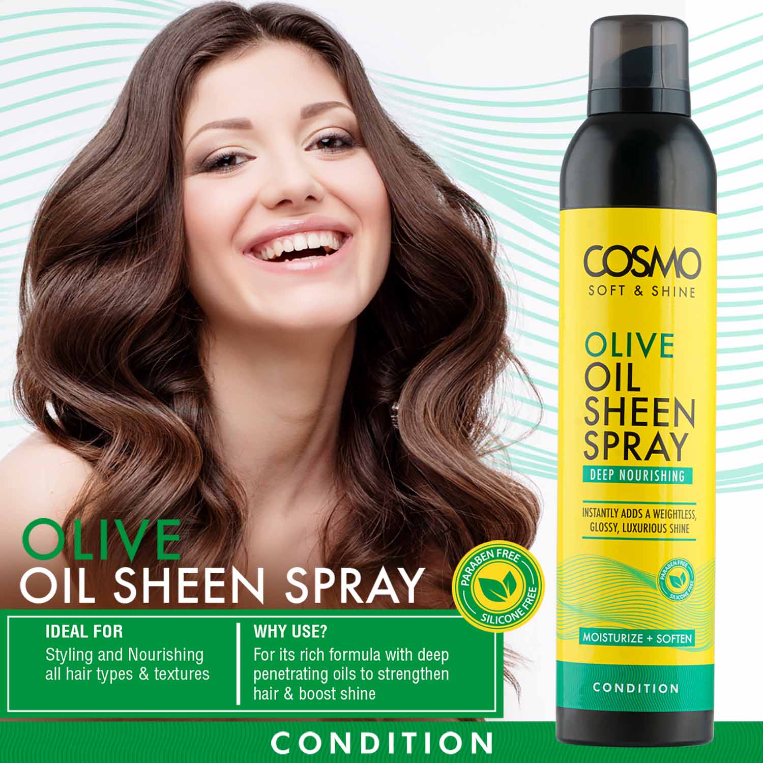 Soft & Shine Olive Oil Sheen Spray